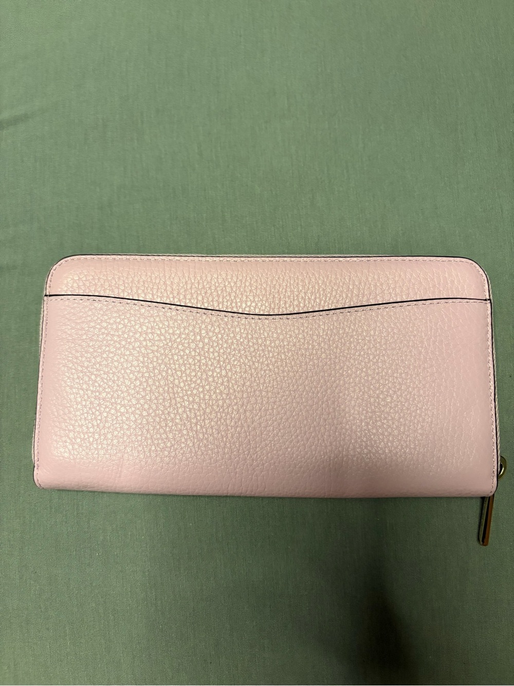 NWT Kate Spade Large Continental Wallet in Quartz Pin with Gold Hardware - Picture 2 of 10